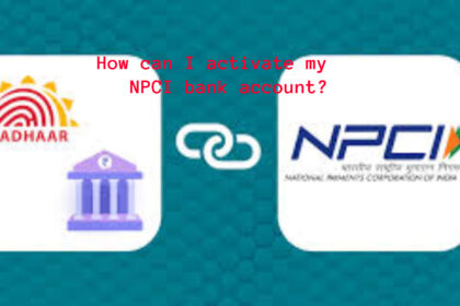 NPCI bank account