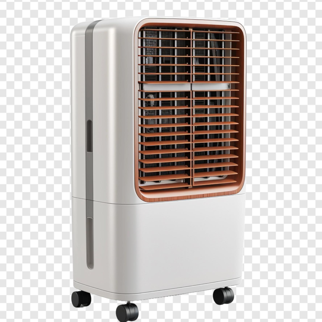why does a desert cooler cool better on a hot dry day